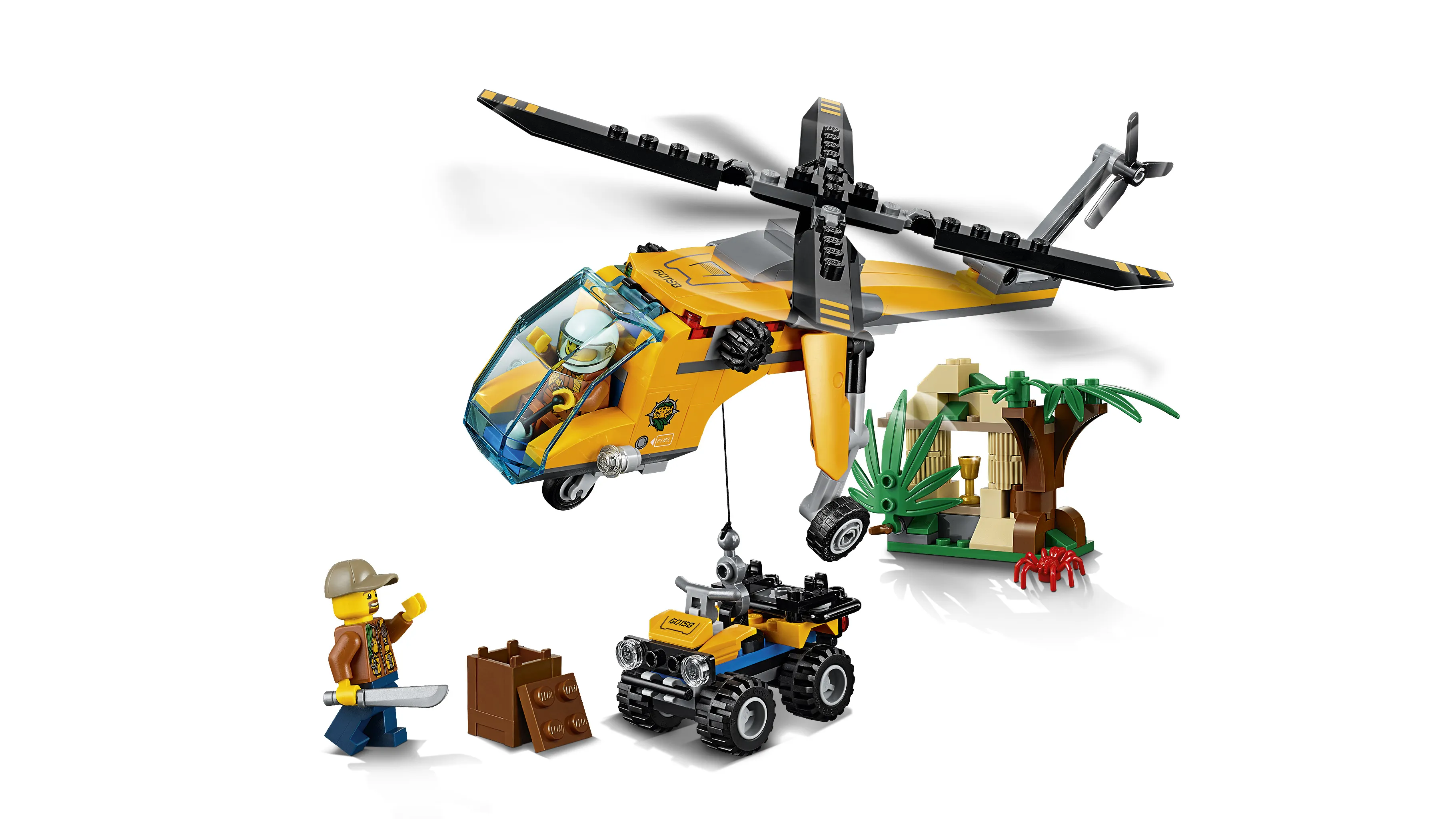 Lego City - Jungle Cargo Helicopter