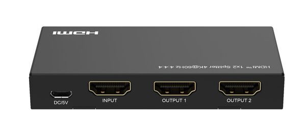 Microconnect 4K@60Hz HDMI Splitter 1x2, 4:4:4