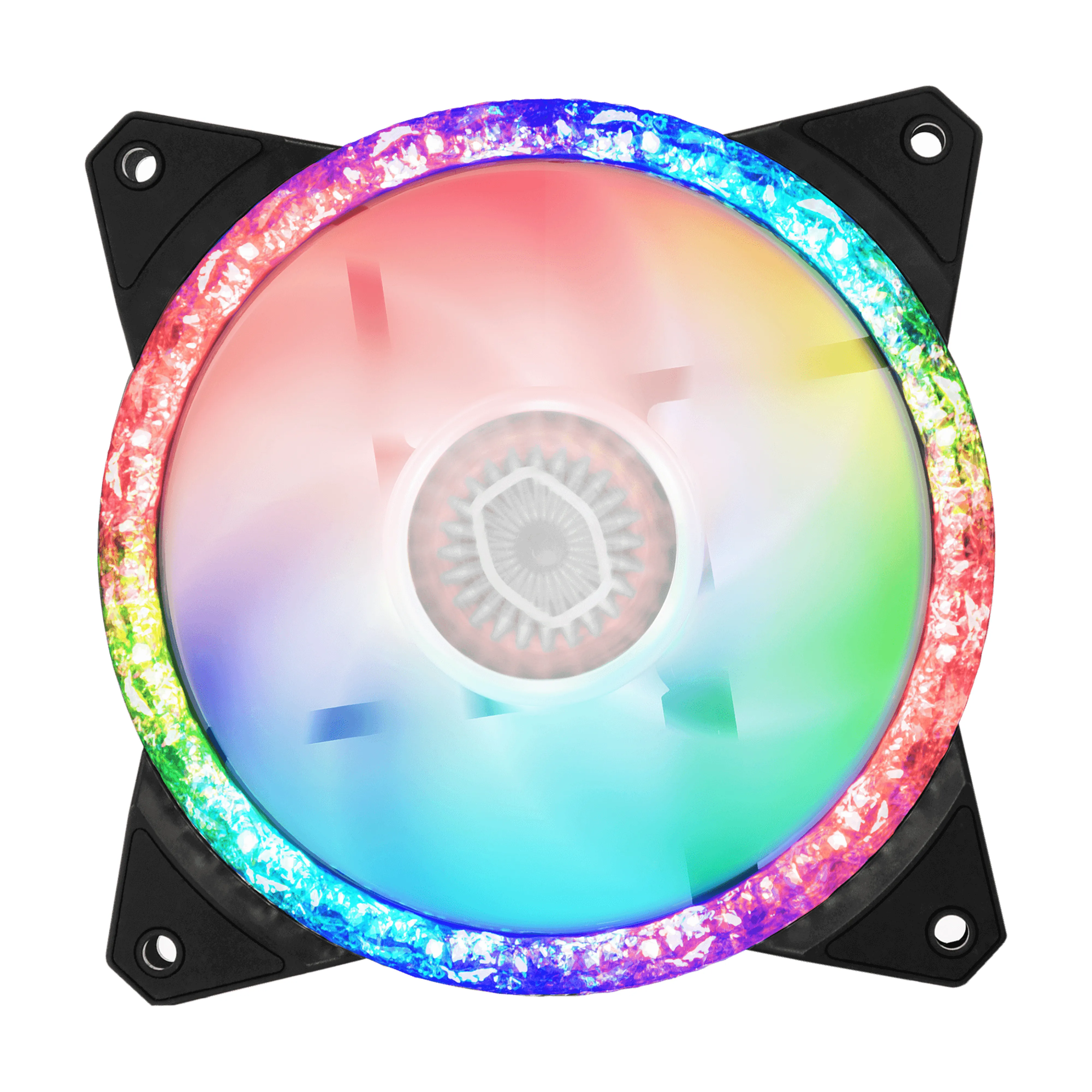 Cooler Master MasterFan MF120 Prismatic, 120mm, PMW fläkt + kontroller, 3 in 1, Musta
