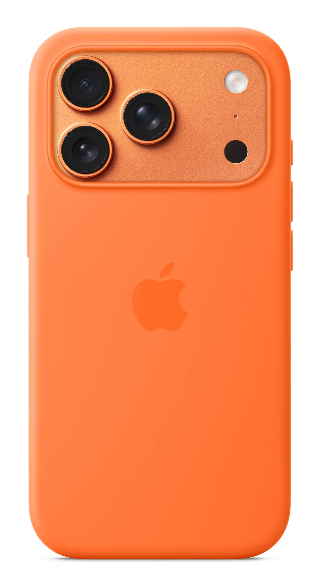 Apple iPhone 17 Pro, MagSafe - silicone case, Orange