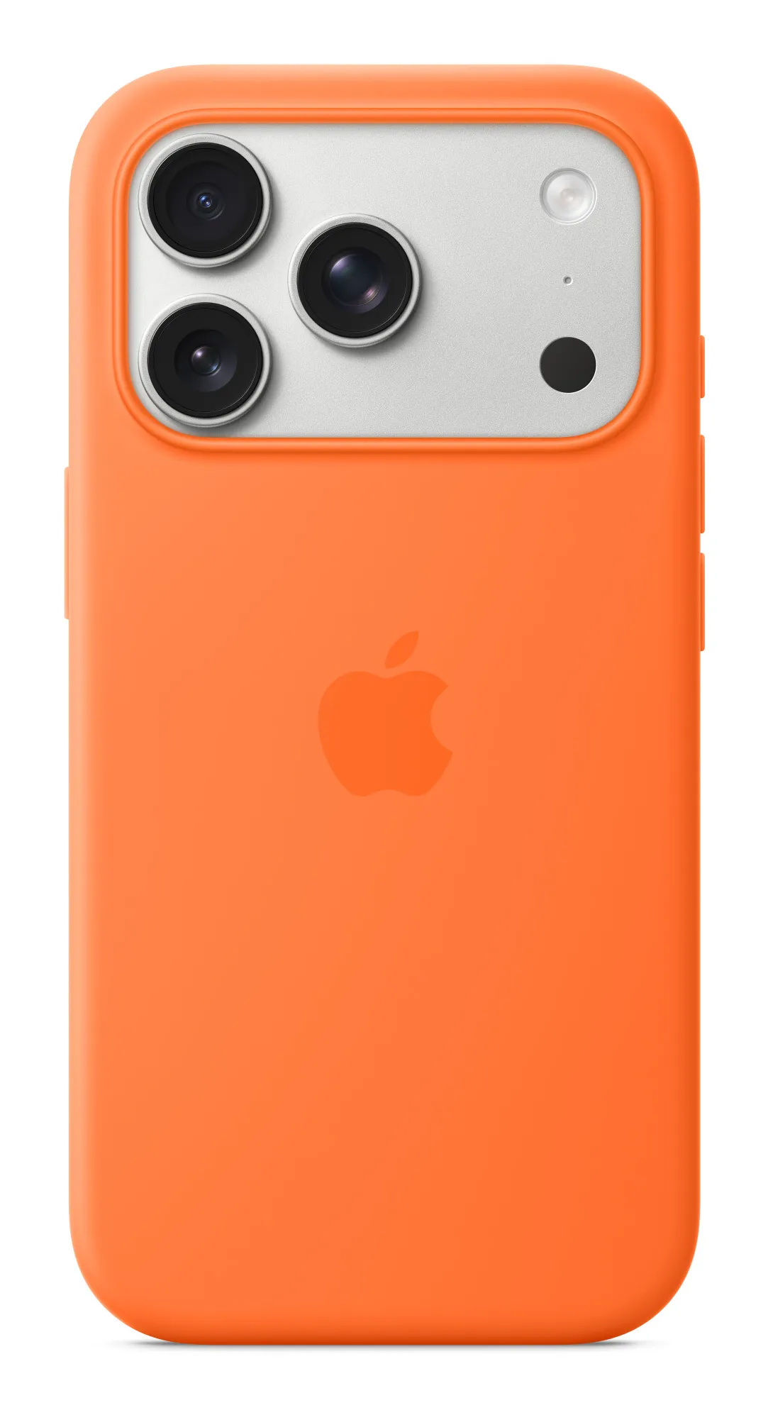 Apple iPhone 17 Pro, MagSafe - silicone case, Orange