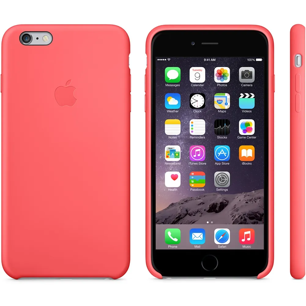 Apple iPhone 6 Plus/6s Plus - silicone case, Pink
