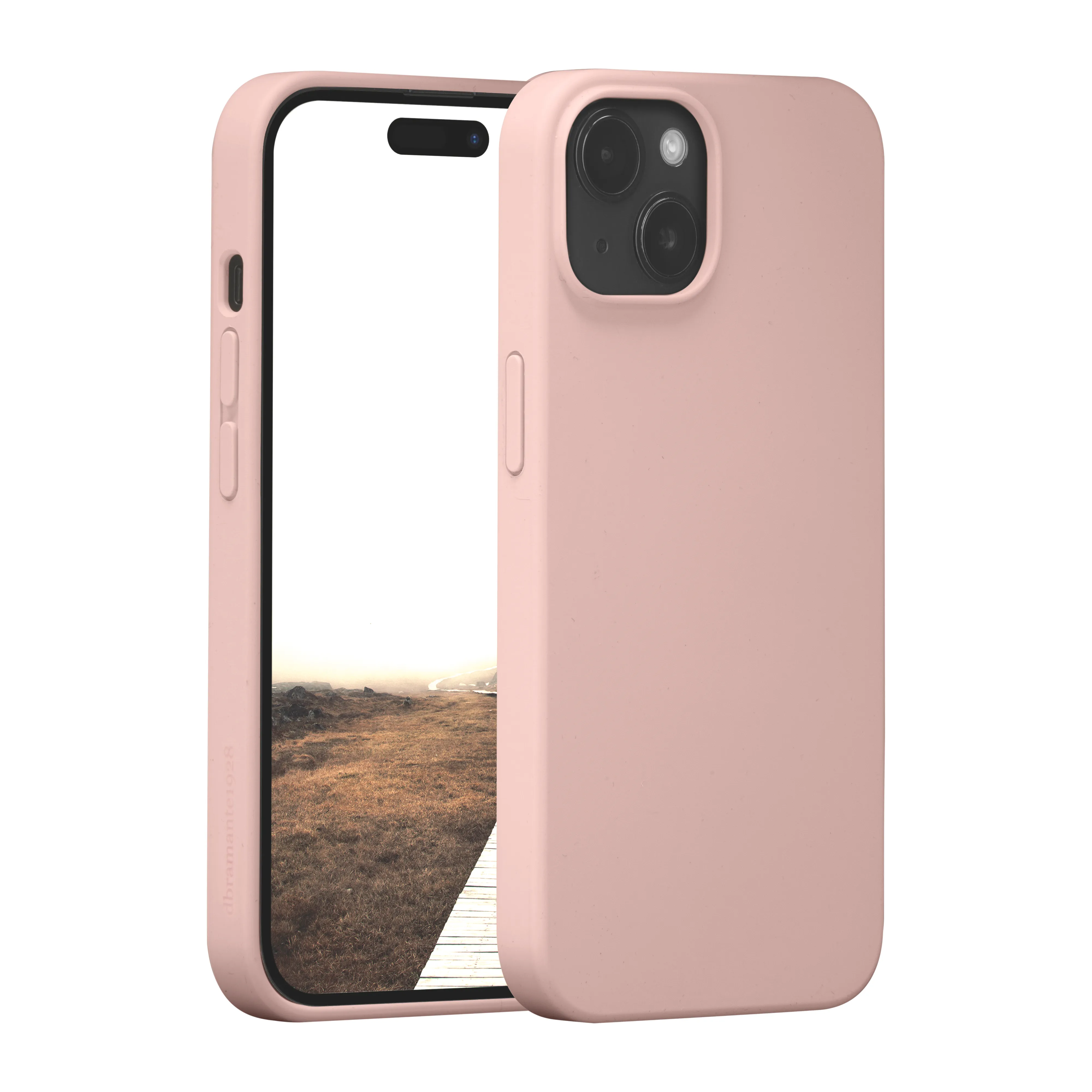 Dbramante1928 Monaco MagSafe, iPhone 15 - Case, Pink Sand