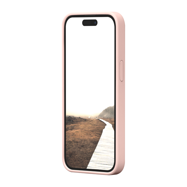 Dbramante1928 Monaco MagSafe, iPhone 15 Plus -suojakuori, Pink Sand