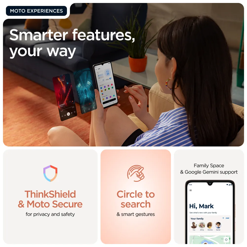Motorola moto g06 4/64GB, Arabesque Orange