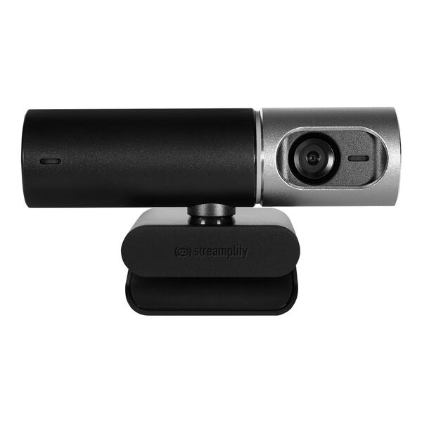 Streamplify CAM PRO 4K UHD Webcam, Tripod, Black