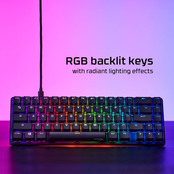 HyperX Alloy Origins 65, HyperX Red - gaming keyboard