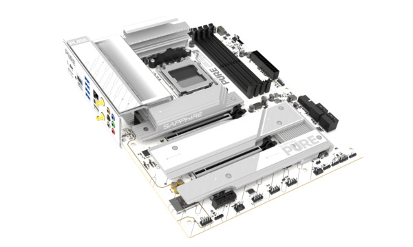 Sapphire PURE X870A WiFi 7 AM5 ATX Motherboard