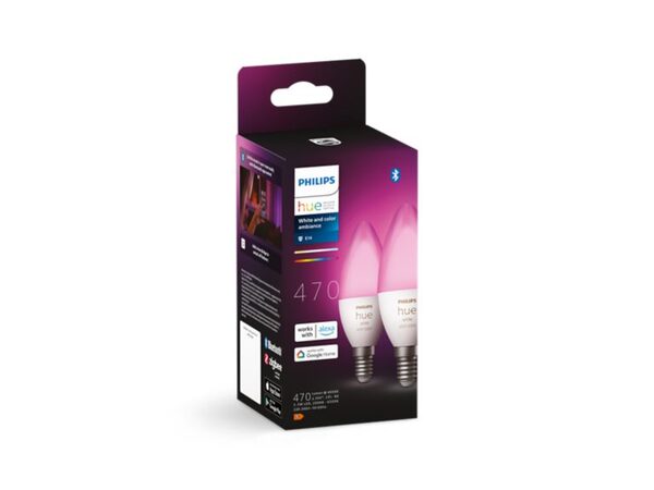 Philips HUE CA 4W B39 E14 EU 2P