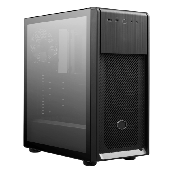 Cooler Master Elite 500 out ODD T&aring;rn ATX Ingen str&oslash;mforsyning Sort