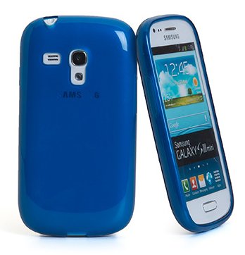 Celly GELSKIN Galaxy S3 Mini suojakotelo, sininen
