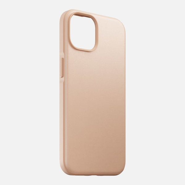 Nomad Modern Leather Case - iPhone 14 Natural Horween Leather