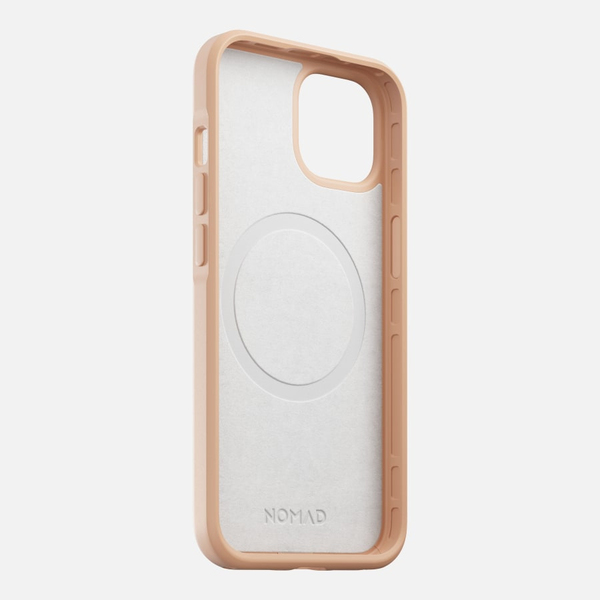 Nomad Modern Leather Case - iPhone 14 Natural Horween Leather