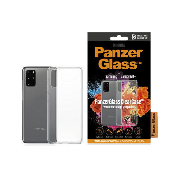PanzerGlass ClearCase, Galaxy S20 Plus - Case, Transparent
