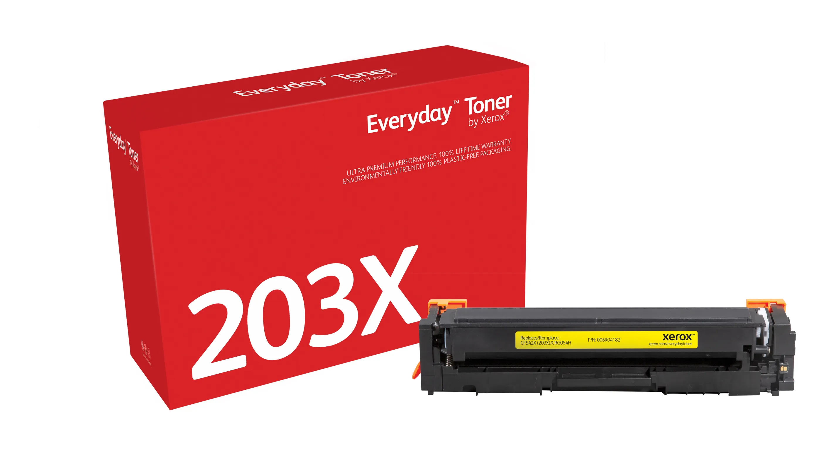 Xerox 006R04182 High Yield Toner Cartridge, Yellow