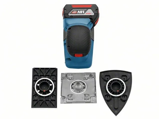 Bosch cordless&nbsp;orbital sander&nbsp;GSS 18V-10 Professional&nbsp;(blue, L-BOXX, 2x Li-ion battery (5.0Ah))