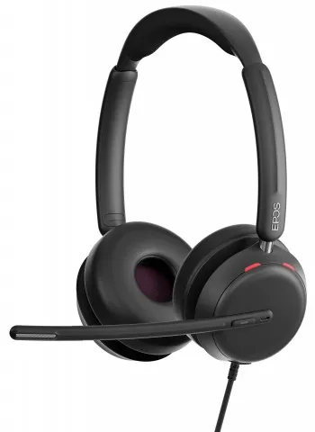 Epos Impact 860 -kuulokkeet mikrofonilla, musta