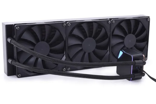 Alphacool Core Ocean T38 AIO 420mm ARGB -nestej&auml;&auml;hdytin, musta