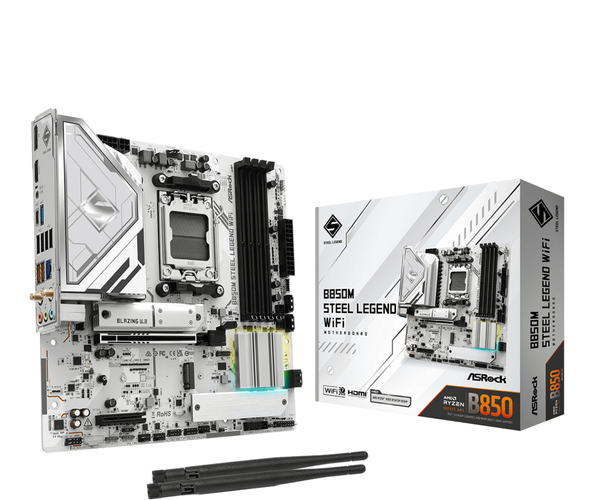 ASROCK B850M Steel Legend WiFi AM5 DDR5 mATX - motherboard