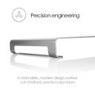 DESIRE2 Monitorställ Riser Universal Silver