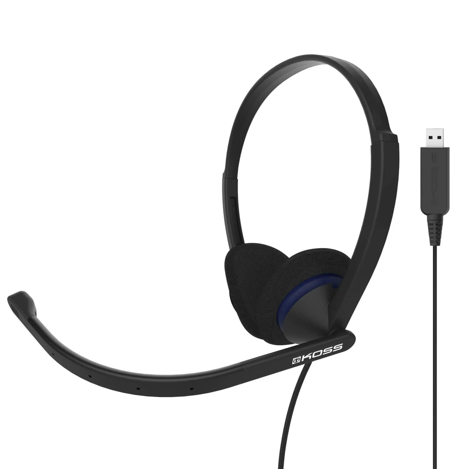 Koss CS200 USB - headset, svart