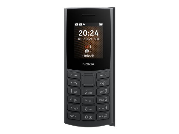 Nokia 105 DS 4G TA-1691 128/64 Mt Matkpuhelin, Charcoal