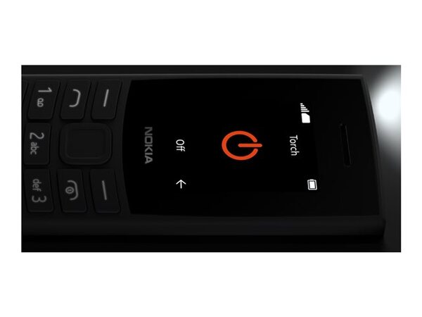 Nokia 105 4G 2nd Edition 0.048GB, Charcoal