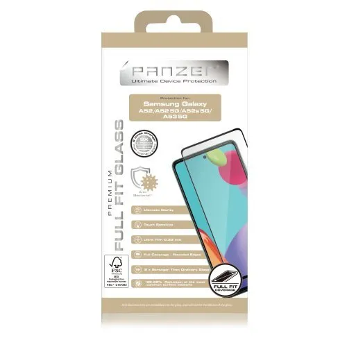 Panzer Full-Fit Glass, Galaxy A52 - Screen Glass