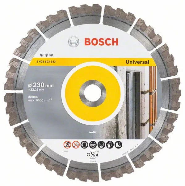 Bosch DIA-TS 230x22.23x15mm -timanttilaikka