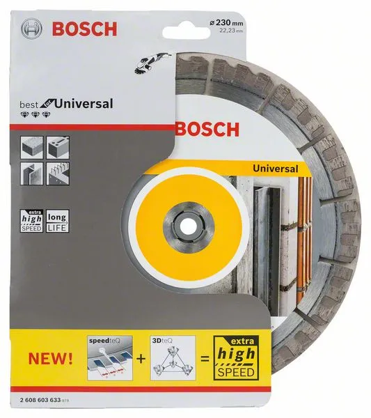 Bosch DIA-TS 230x22.23x15mm -timanttilaikka