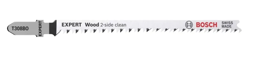 Bosch Expert Jigsaw Blade T 308 BO 'Wood 2-side clean' (25 pieces)