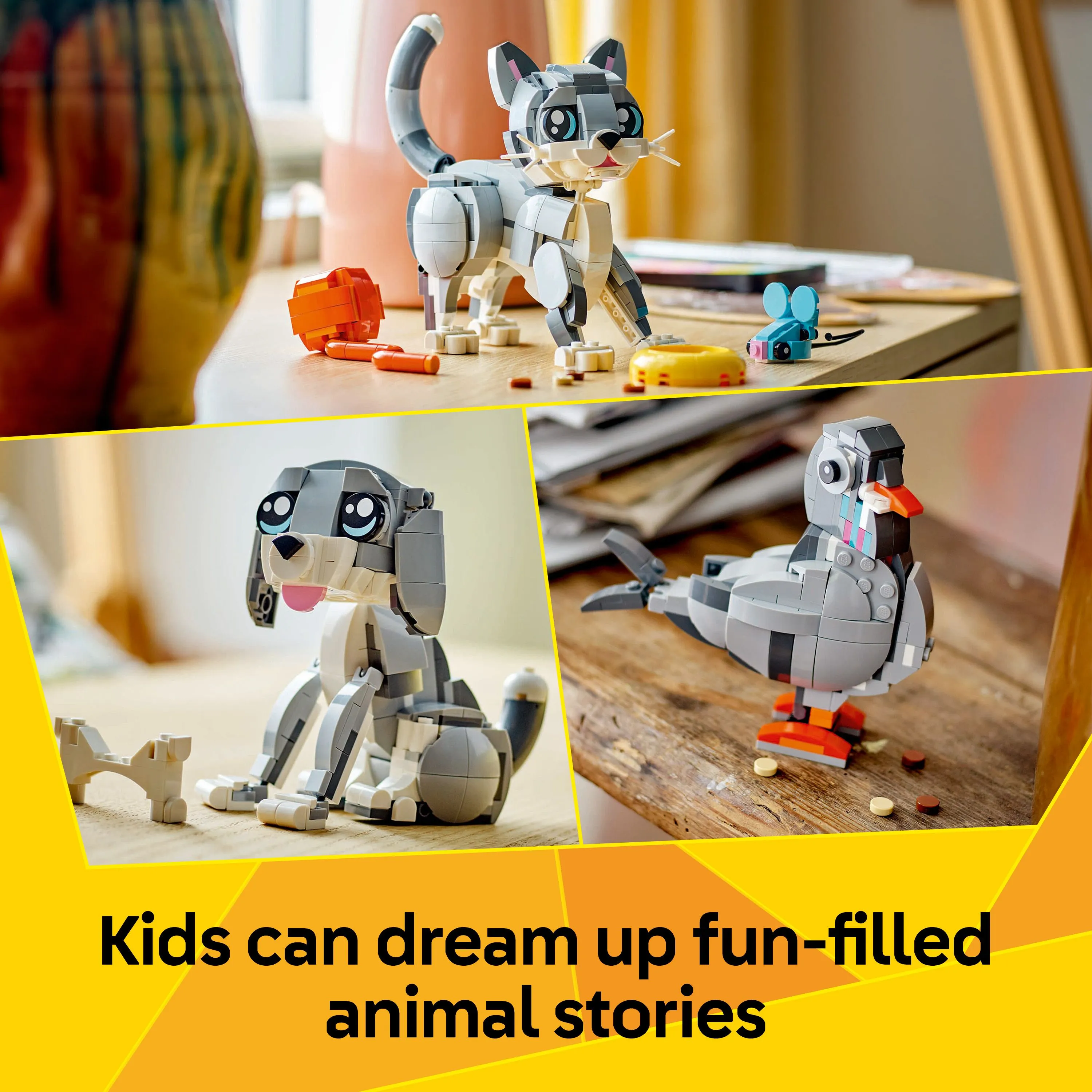 LEGO Creator 3in1 Leikkis&auml; kissa 31163