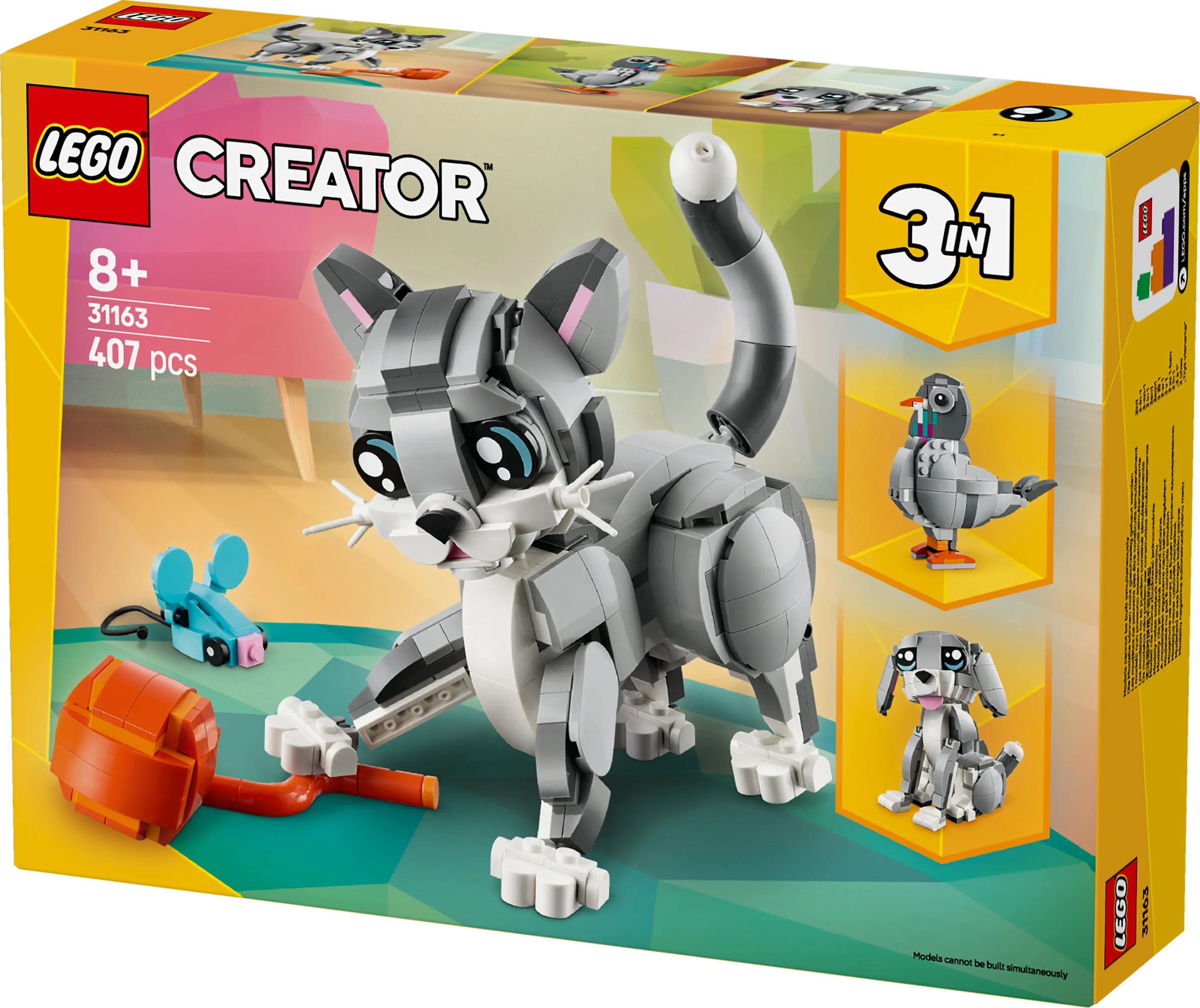 LEGO Creator 3in1 Leikkis&auml; kissa 31163