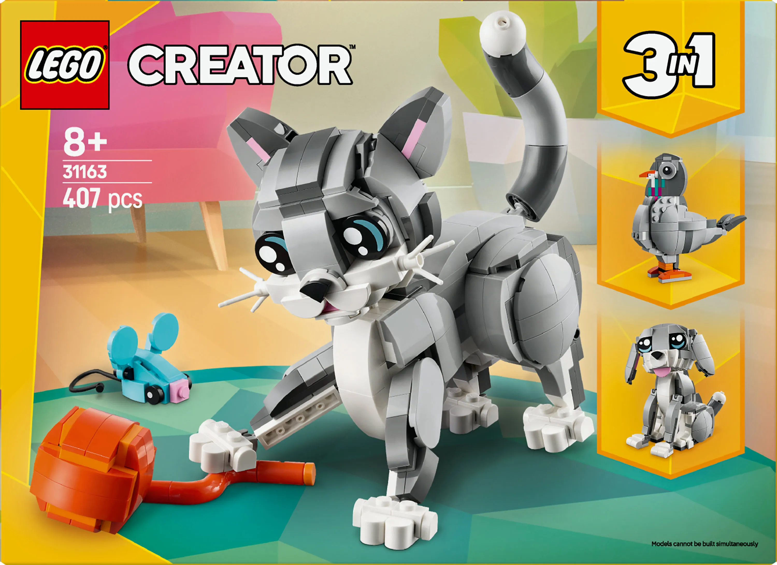 LEGO Creator 3in1 Leikkis&auml; kissa 31163