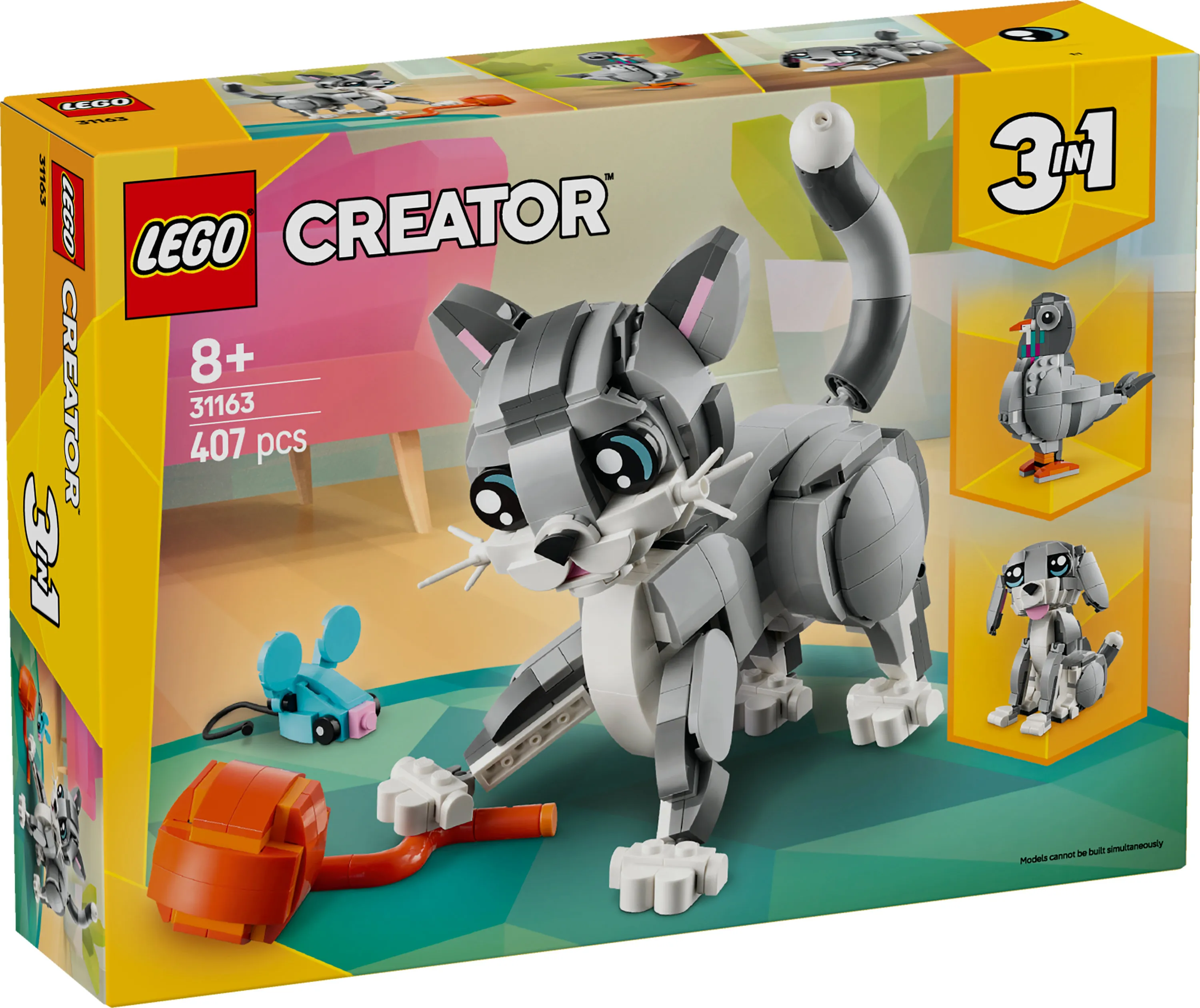 LEGO Creator 3in1 Leikkis&auml; kissa 31163