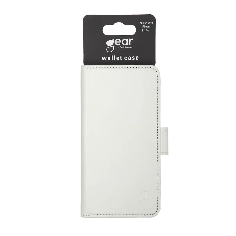 GEAR Wallet, iPhone 11 Pro -lompakkokotelo, Valkoinen