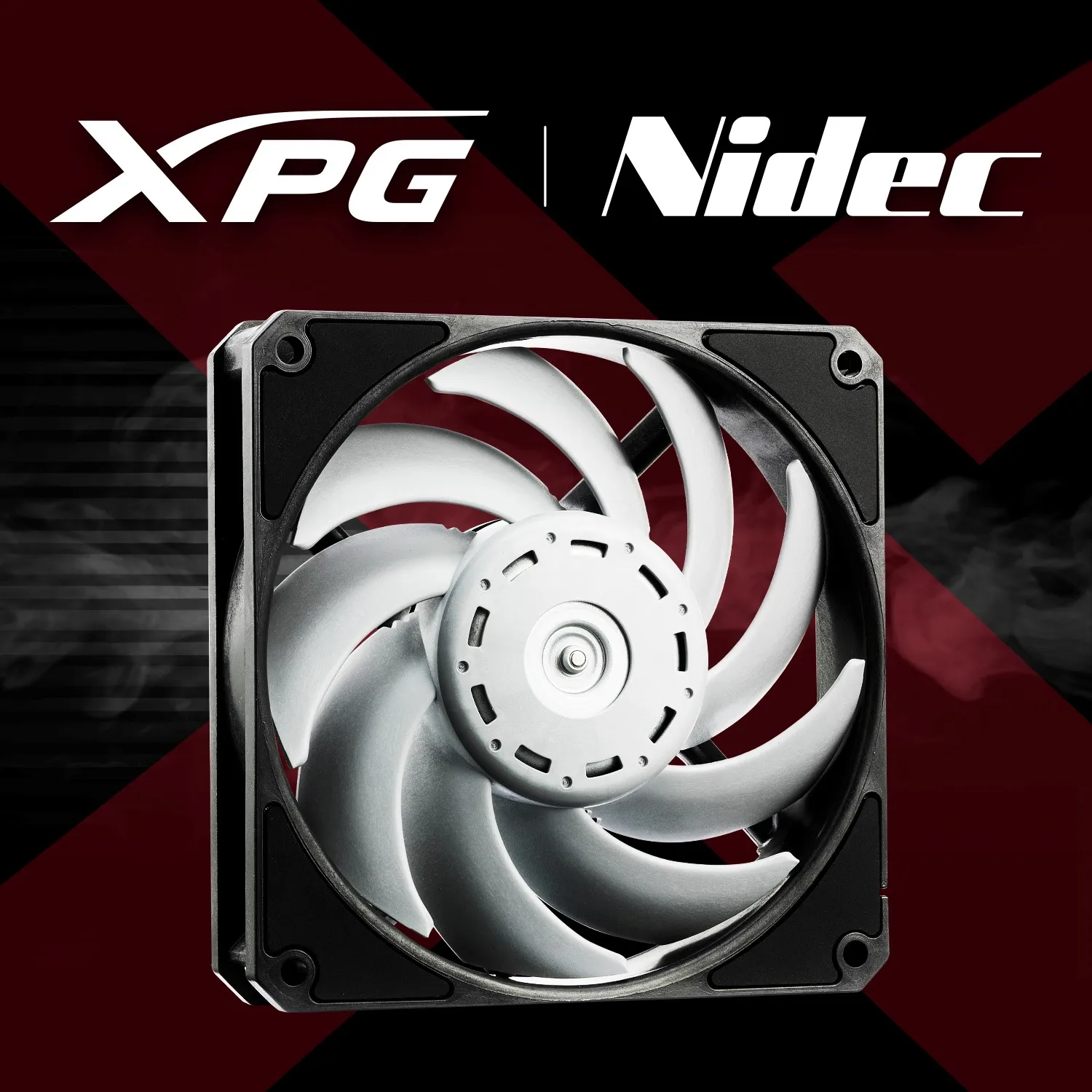 XPG VENTO PRO 120 PWM Computerkabinet Ventilator 12 cm Black, White 1 stk