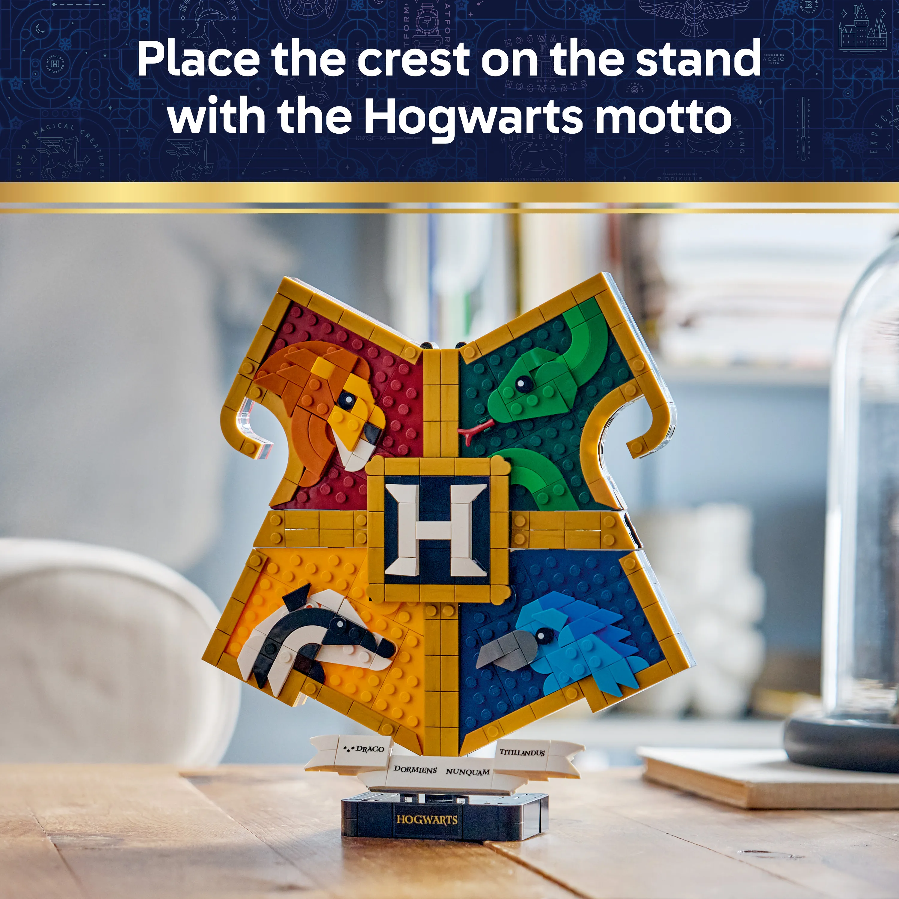LEGO Harry Potter Hogwarts House Crest 76462
