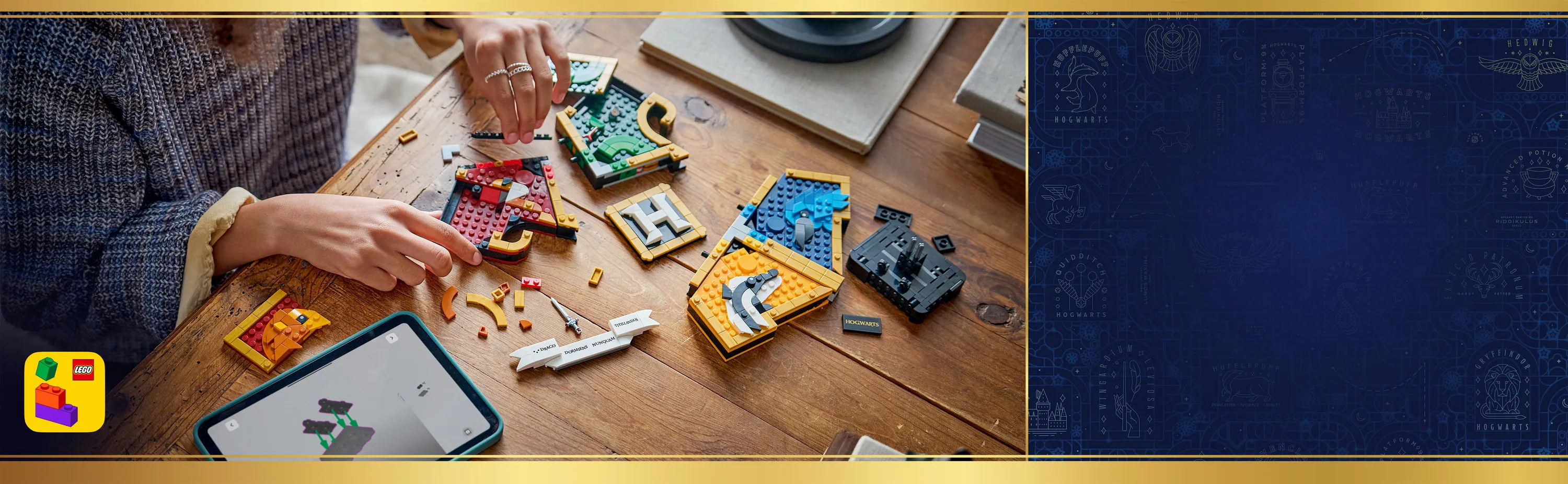 LEGO Harry Potter Hogwarts House Crest 76462