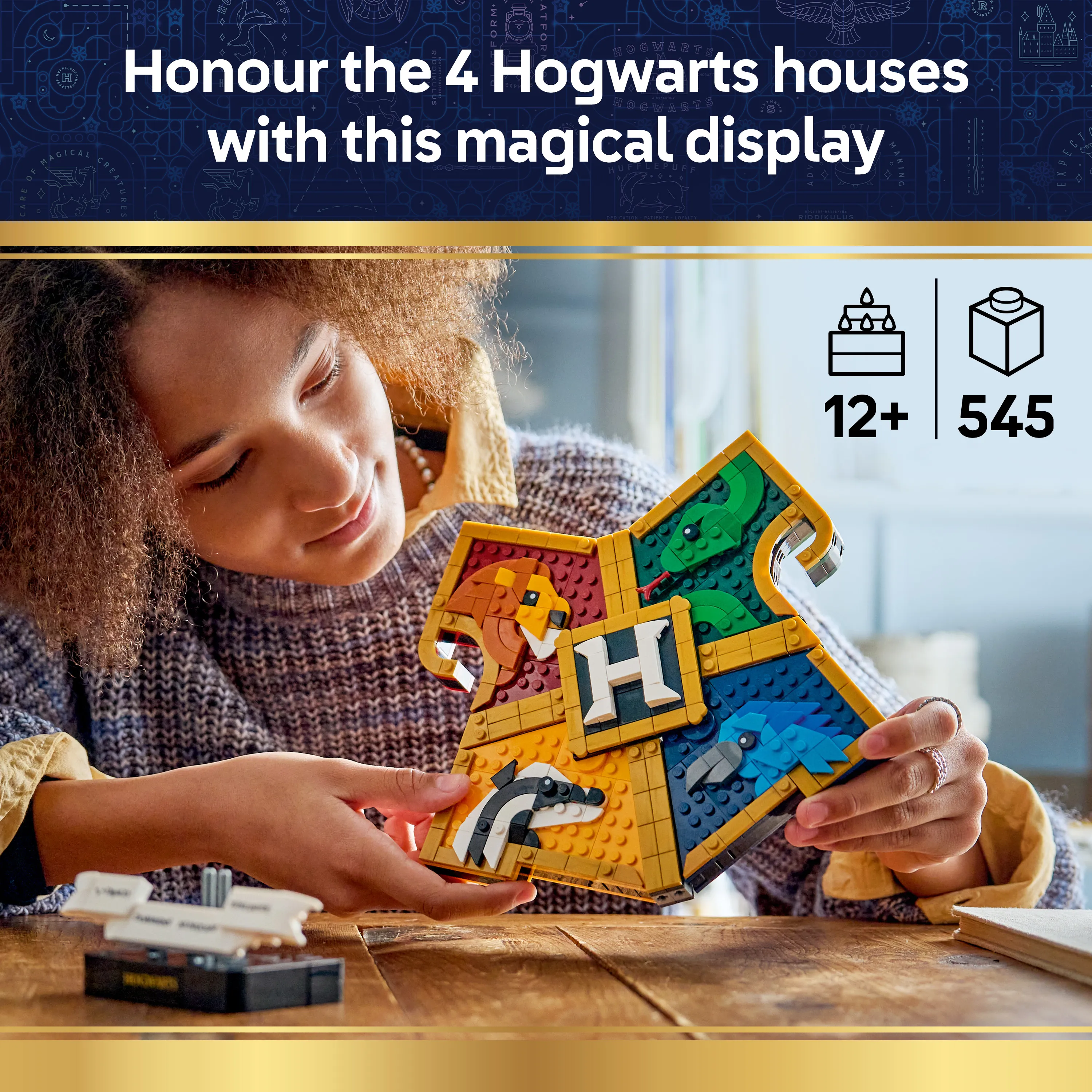 LEGO Harry Potter Hogwarts House Crest 76462