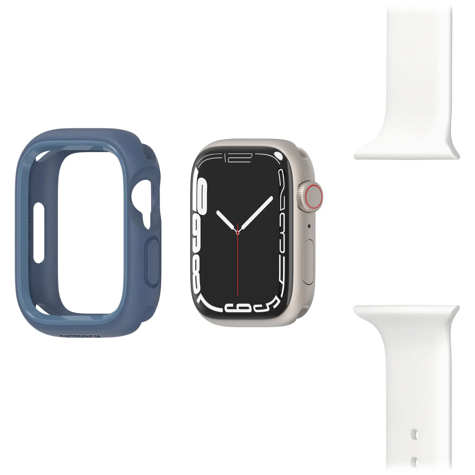 OtterBox Exo Edge Apple Watch 7 45mm blu - (ei palautusoikeutta)