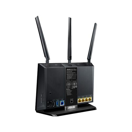 Asus RT-AC68U, AC1900, Dual-Band, Wi-Fi 5 - Mesh system, 2-pack