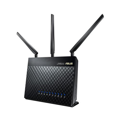 Asus RT-AC68U, AC1900, Dual-Band, Wi-Fi 5 - Mesh system, 2-pack
