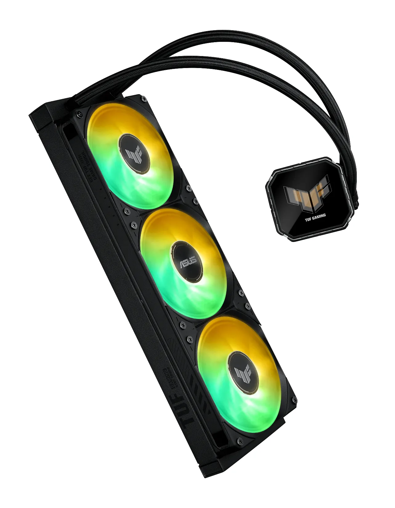 Asus TUF Gaming LC III LCD 360mm ARGB -nestej&auml;&auml;hdytin, musta