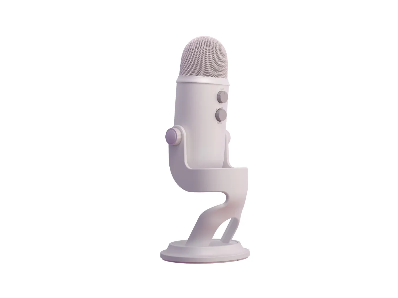Logitech Blue Yeti USB - microphone, off white