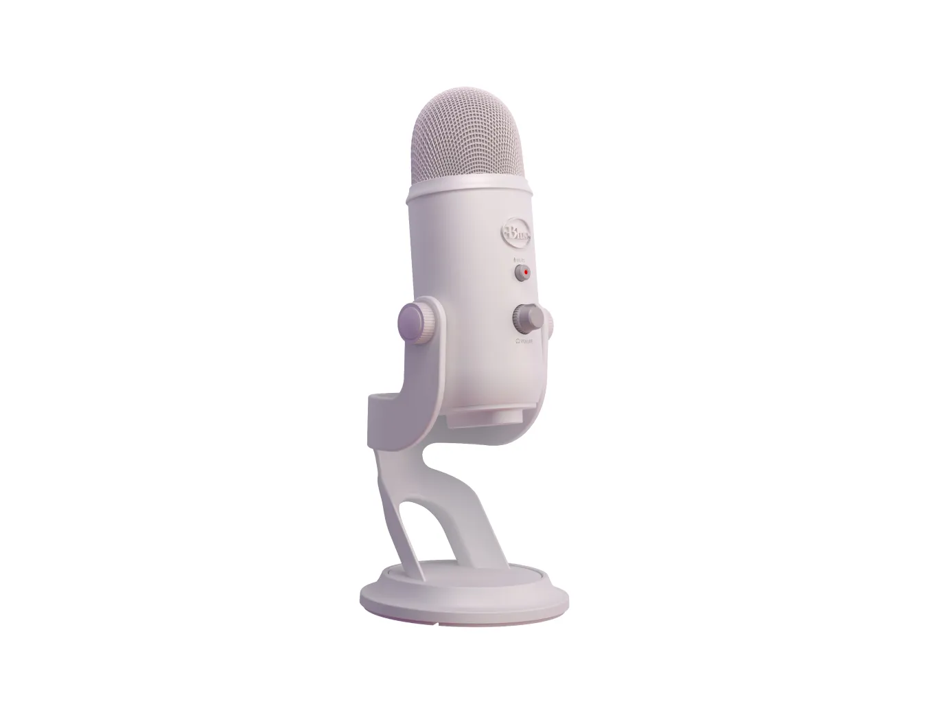 Logitech Blue Yeti USB - microphone, off white