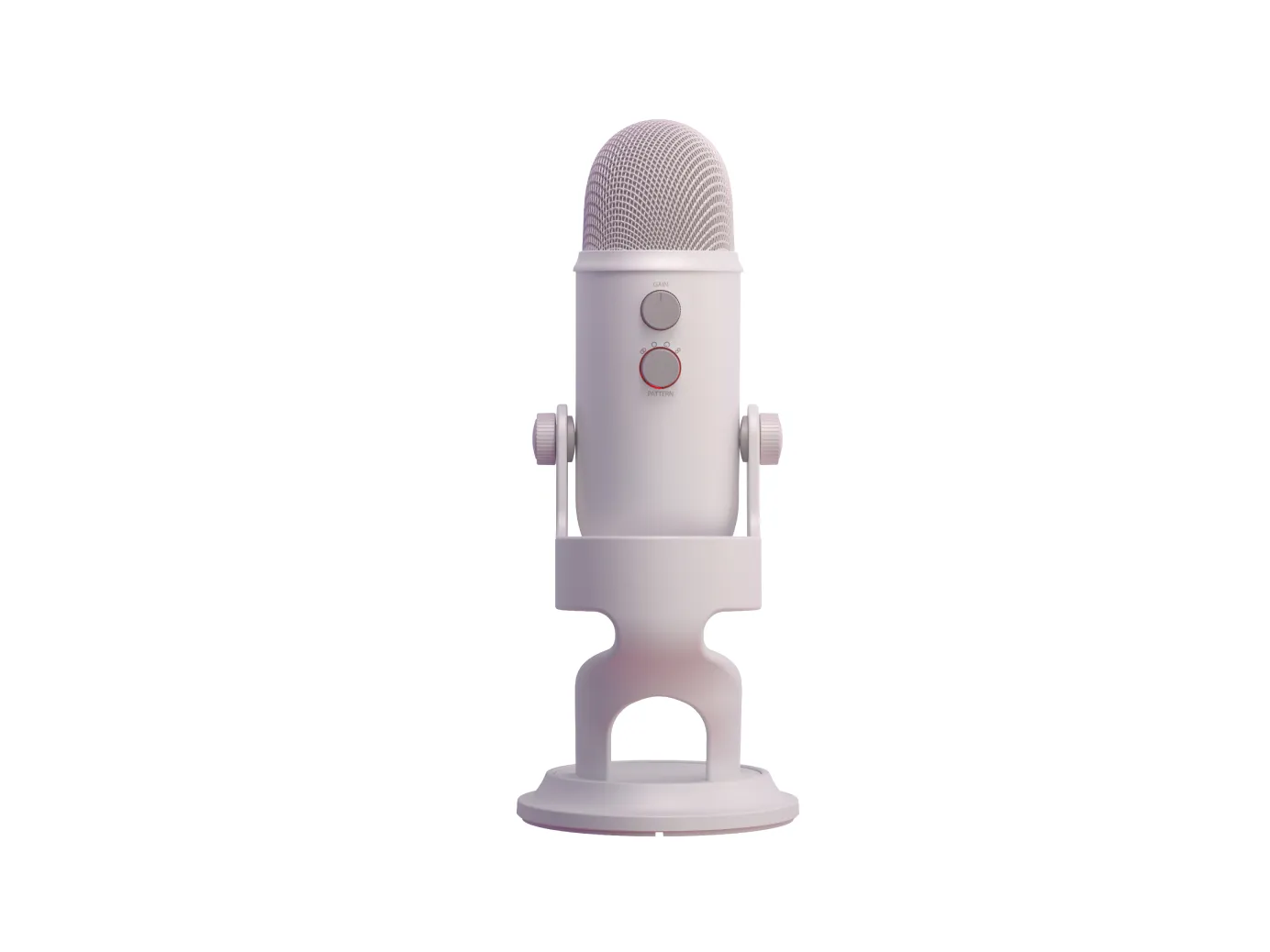 Logitech Blue Yeti USB - microphone, off white