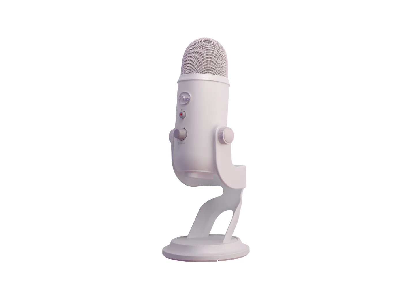 Logitech Blue Yeti USB - microphone, off white