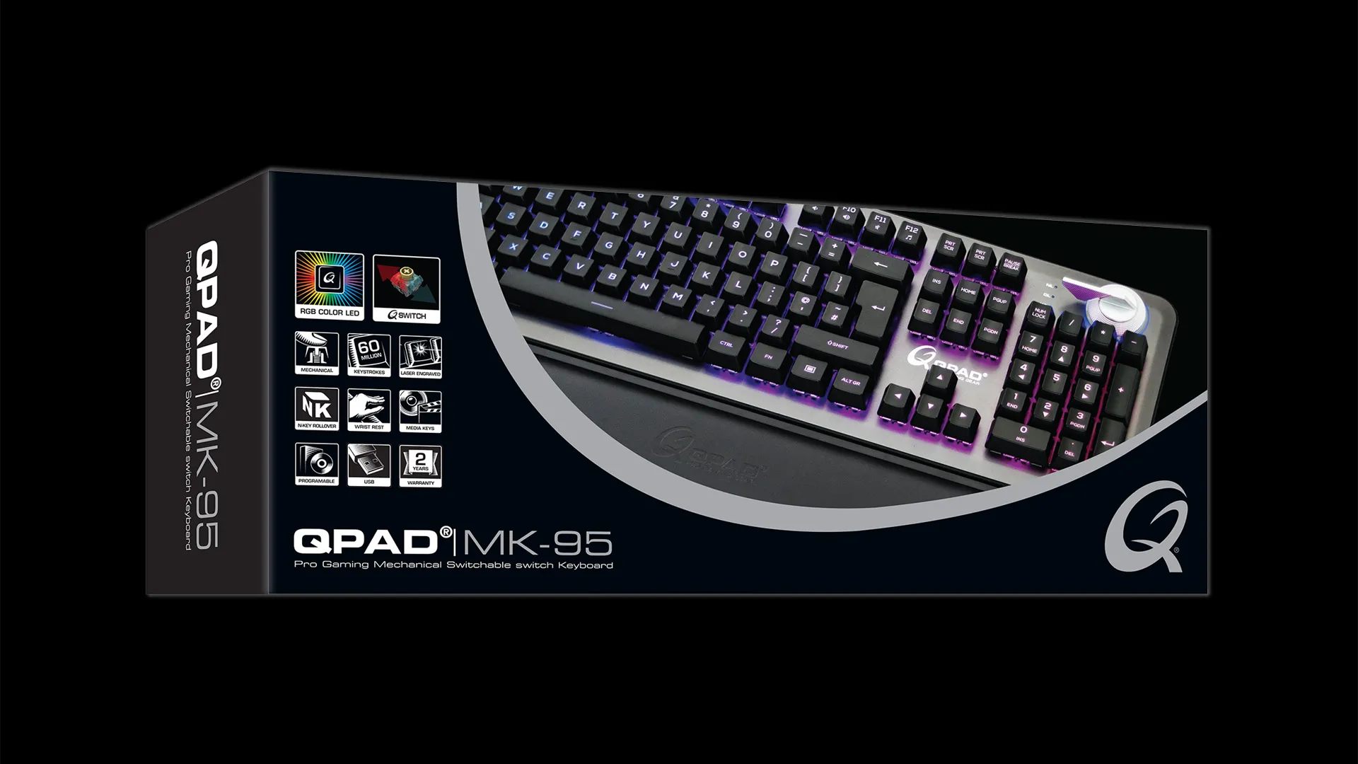 QPAD MK95 - speltangentbord