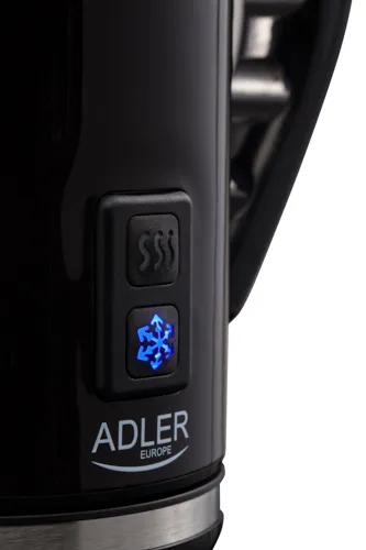 Adler AD 4478 Milk Frother and Heater, 500 W, black